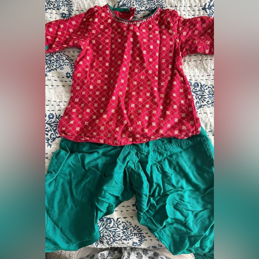 FabIndia baby festive clothing set 6-12M